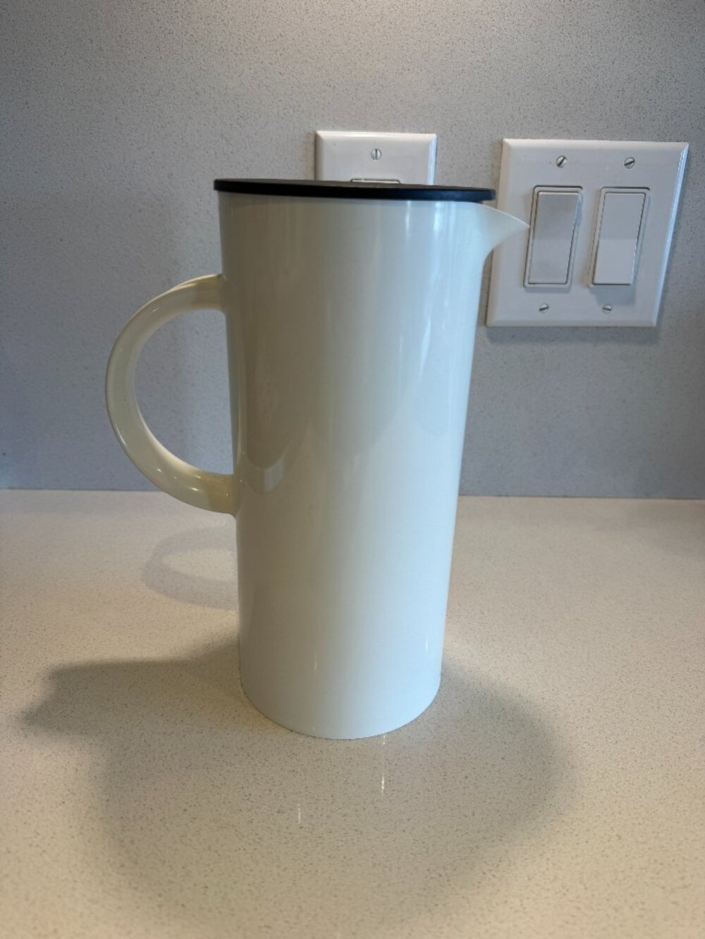 Vintage Stelton Denmark Water Jug Pitcher Erik Magnussen Preowned
